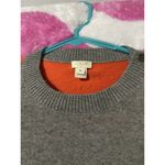 J.Crew VTG  Womens Casual Regular Crew Neck Long Sleeves Gray Sweater Size Medium Photo 1