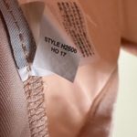 Madewell Velvet Mock Neck Top Womens S Pink Short Sleeve Soft Retro Indie Photo 4