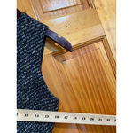 Theory  Black White Tweed Wool Blend Sleeveless Sheath Dress Size 6 Photo 5