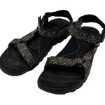 Teva  Women's Sandal 9 Black‎ Sport Hiking Water Strap Sandals Pattern Outdoor Photo 0