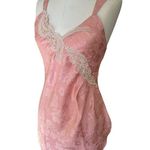 Victoria's Secret Vintage 90s  Gold Label Pink Nightie Lingerie Night Dress Lace S Photo 6