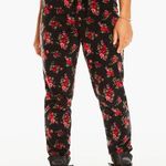 Aeropostale  Floral Polyfleece Sleep Joggers size S Photo 0