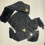 Disney  word 50th lux spirit jersey hoodie and sweat pants set gold and black s/m Photo 1