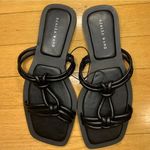 Azalea Wang Stetson Sandals in Black Photo 2