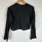 CALIA by Carrie Underwood Women's Tie Front Black Swim Coverup Size S Photo 2