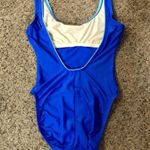 Nike  Swimsuit Womens 8 Used Blue One Piece Photo 1