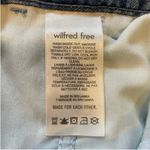 Wilfred Aritzia High Rise Wide Leg Jean in Ocean Medium Blue Size 0 XS Photo 4