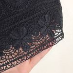 Lily White Iily white black lace double liner shorts size small Photo 7