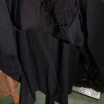Victoria's Secret  VINTAGE Black Crochet Midi Dress Photo 4