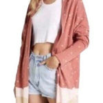 Wildfox  Women's Desert Night Sky Loraine Long Sleeves Duster Cardigan Size XS Photo 0