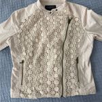 Live a Little  Brand - Cream Lace Women's Jacket Photo 0