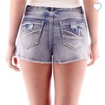 Vanilla Star Jeans CROCHET trim high waisted jean shorts Jr size 3 Photo 70