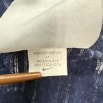 Nike ‎ DRI-FIT Hoodie Womens M Legend Veneer Navy Long Sleeve Baseball Spell Out Photo 5