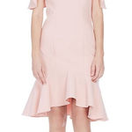 Cinq a Sept Micah‎ Ruffle Cold Shoulder Dress Size 10 Photo 0