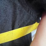 Original Nicole Miller Black Linen Dress Minimalist Classic 90s Quiet Luxury XL Photo 6