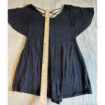 American Eagle Black space dye Shorts romper Pockets Super Stretchy Size XS Photo 3