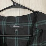 Madewell  Wrap Front Shirt in Palma Plaid size M Medium G8903 Photo 8