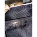 Madison West  Evening Bag Clutch Purse Gold Chain Strap‎ Hexagon Velvet Photo 3