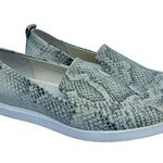 Franco Sarto Boston Vegan Snakeskin Slip On Square Toe Sneaker Womens Size 6.5 Photo 0