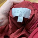 Azazie  Burgundy Maxi Dress Womens Size A20 Criss Cross‎ Formal Gown Bridesmaid Photo 6