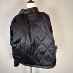 LeatherCult Womens Black Napa Leather Zip Moto Jacket Size XL EU 42 Insulated Photo 9