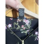 Rue 21 Woman's Small Black Floral Mini Dress Photo 5