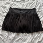 Athleta  A Game Mesh Skort 13.5" High Rise Pleated Tennis Skirt Black Womens 3X Photo 7