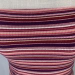 American Eagle Outfitters Soft & Sexy Striped Red Tube Top Strapless Siz… Photo 2