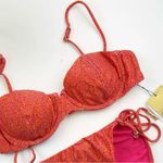 NWT VIX Ibiza bikini top Red Size M Photo 7