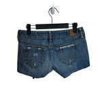 American Eagle  Low Rise Distressed Y2K Denim Shorts Photo 1