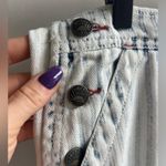 Faherty  Railroad Stripe Straight‎ Leg Overalls XS Cottagecore Prairie Boho Photo 6