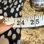 J.Crew Black and White Ruffled Mandarin Collar Blouse Photo 7