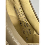 Womans Hoopoe Size 8.5 WW Two Strap Orthopedic Shoes Tan Leather NWOT Brown Photo 5