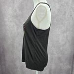 secret treasures  Black Racerback Sleepwear Loungewear Tank Top Small Photo 3