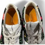 Cole Haan  White and Green Floral Sneakers Photo 2