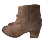 Beek Strix Suede Ankle Bootie Taupe 10 Heeled Brown Photo 1