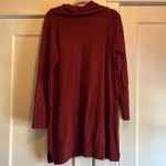 eight eight eight  | Red Long Sleeved Sweater Dress Size XLFront Pockets Photo 4