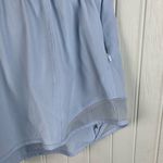 Lululemon Hotty Hot Short Light Blue Linen Women's Size 8 Tall 3.5" Inseam Photo 4