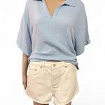 Levi's NWT! Premium 501 Button Fly Jean Shorts Off White Cream Size 28 Photo 1