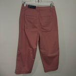 Talbots NWT Flawless High Waist Wide Crop in Pink Size 4 Petite Photo 5