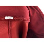 Lululemon Athletica Women's Daily Lineup 7/8 Red Ribbed 12 Legging Tight Gym Photo 7