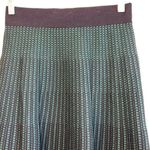Ann Taylor  Black and Green Textured Knit Skirt‎ NWT $89 Size XSP Photo 2