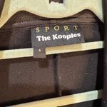 The Kooples  Sport Draped Leather Effect Jacket Sz 4 (US 10)‎ Photo 6