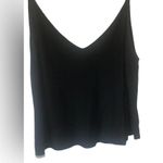 SheIn Black rayon cropped tank top Photo 5