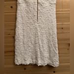 Sabina Musayev Sz Medium Bamboo Mini Dress Crinkle Cut Out Shoulder Pads Bridal White Photo 12