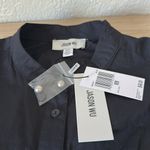 Jason Wu  Black Sleeveless Button-Down Shirt Photo 5