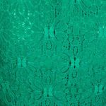 Anthropologie  Moulinette Soeurs Blouse Womens 0 Kelly Green Lace Peplum Romantic Photo 5