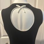 Kate Spade Black Sleeveless Midi Dress, Size M Photo 4