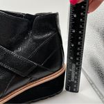 Eileen Fisher NWOB  Womens Cargo Black Leather Wedge Bootie Sz 7.5 2296 Photo 2