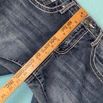 EARL JEAN denim jeans bling embroidered pockets blue vintage bootcut size 8 Photo 10